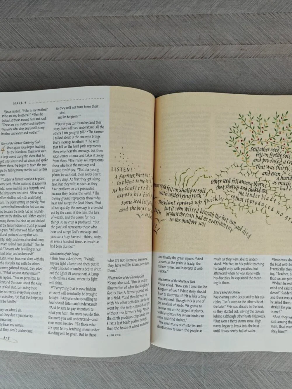 New Living Translation Holy Bible Tyndale 2000 Illustrated Calligraphy Edition